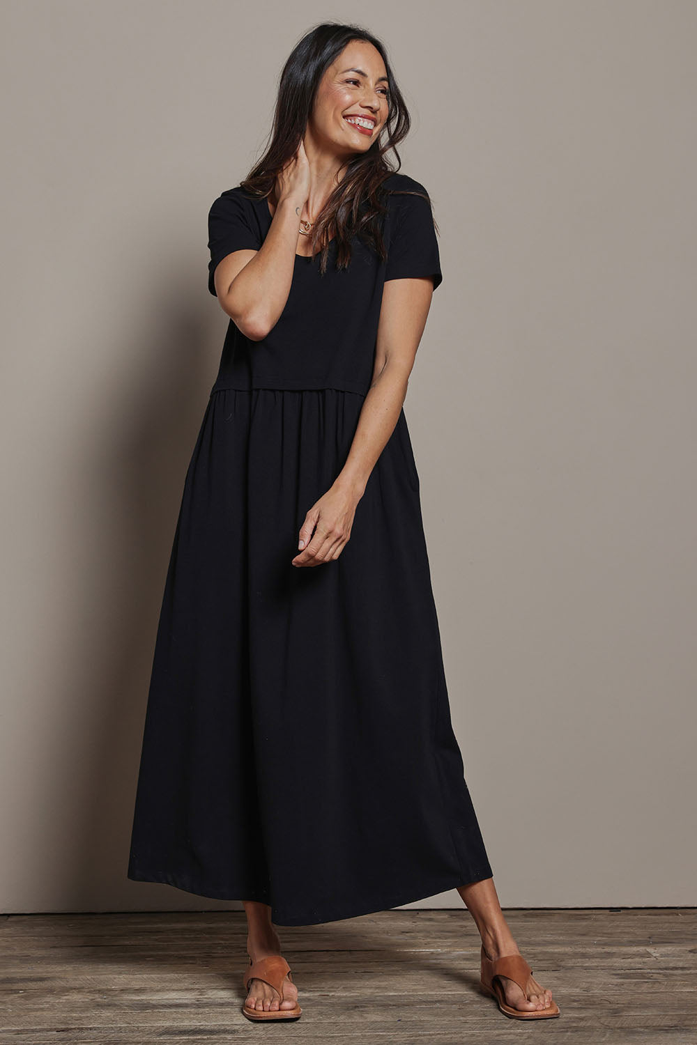 Casual Saturday Dress - Black