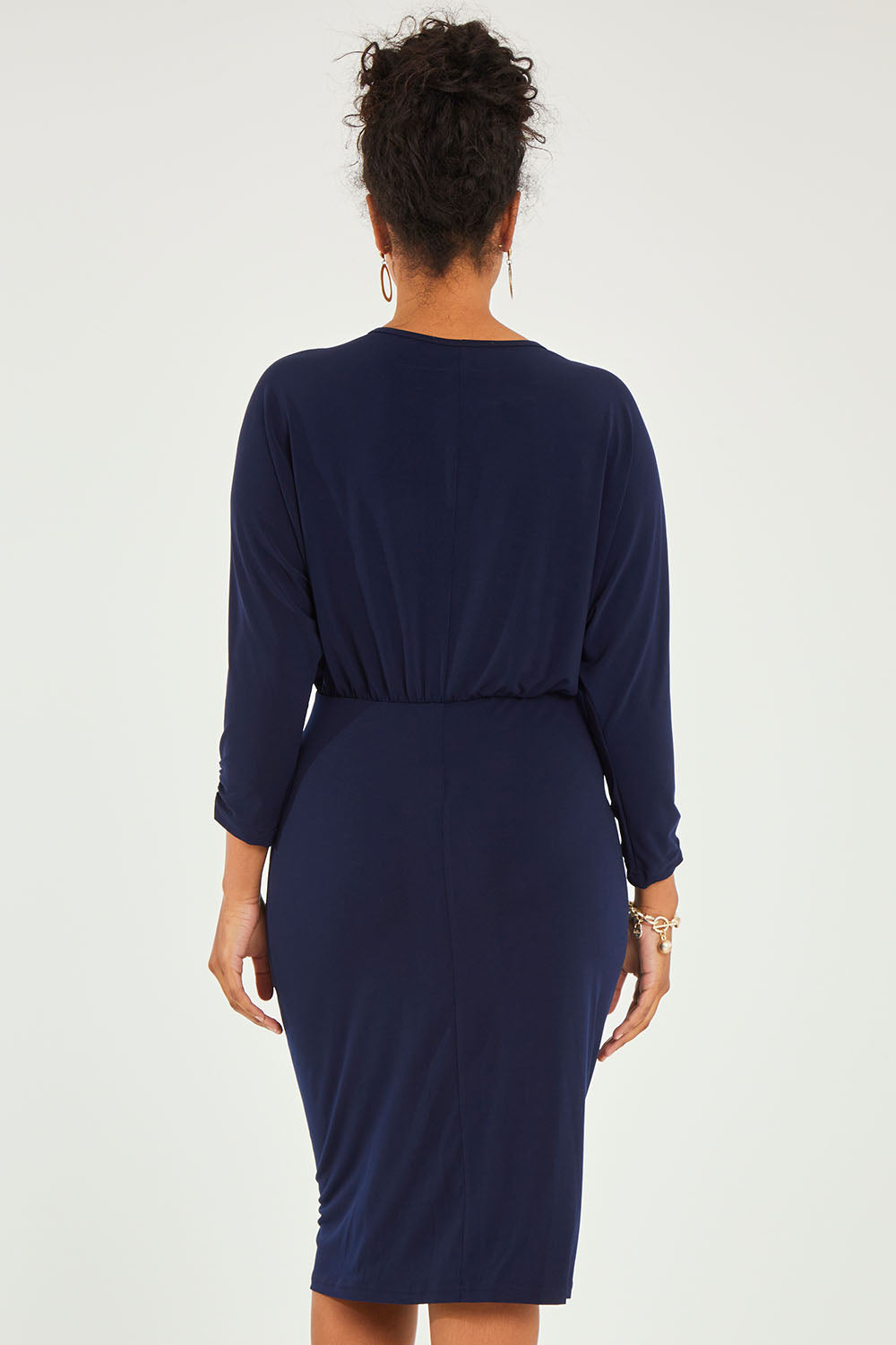 Nancy Dress - Navy