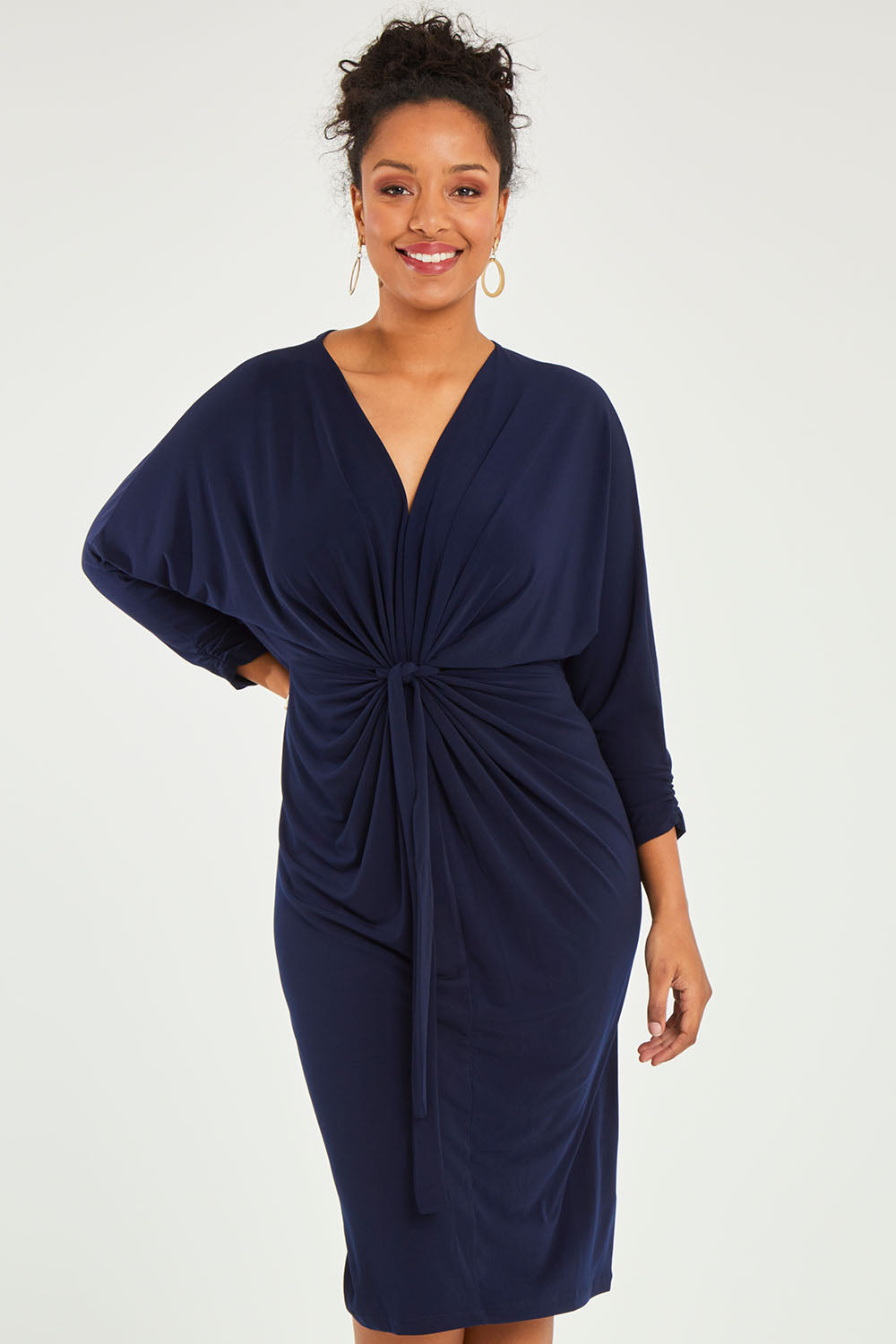 Nancy Dress - Navy