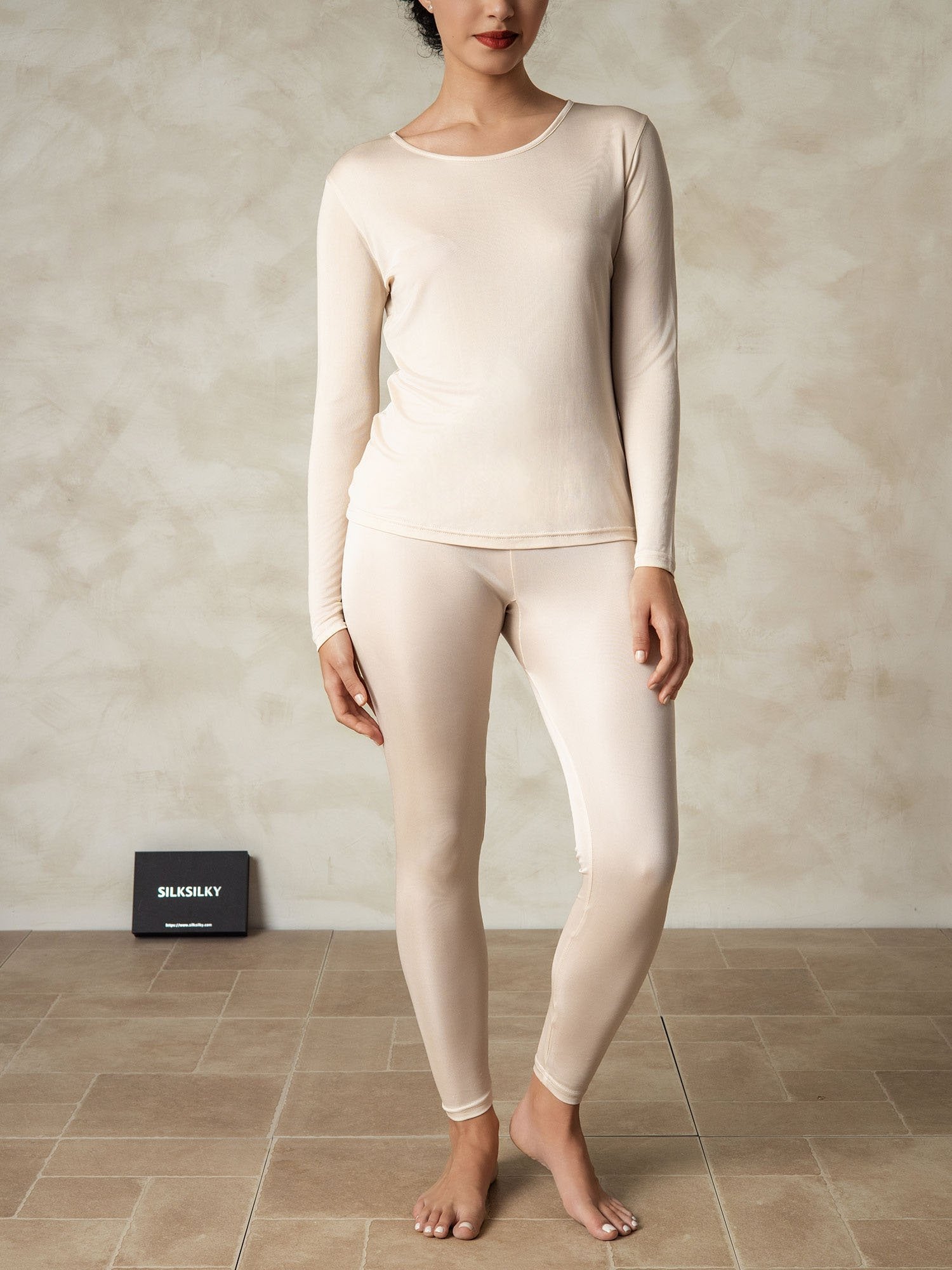 Kim | Silk Long Sleeve Top