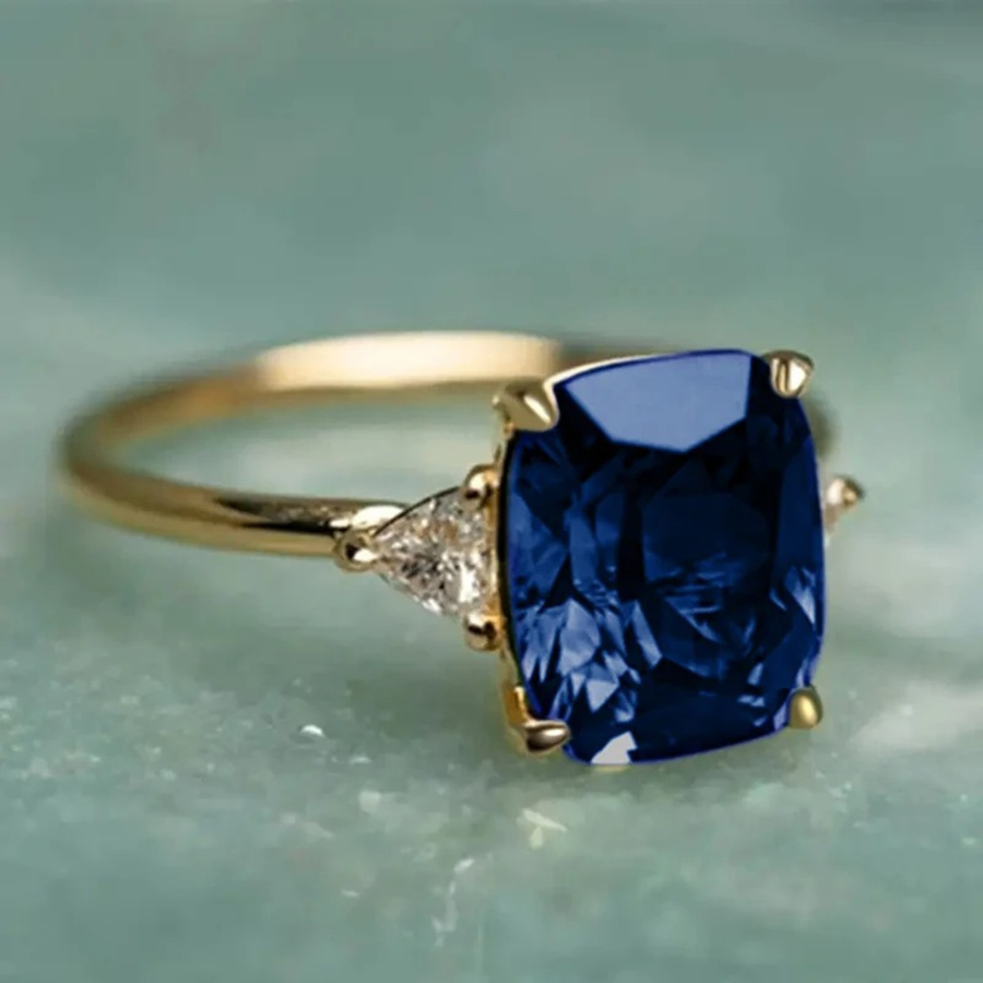 Erica | Gold Zirconia Ring
