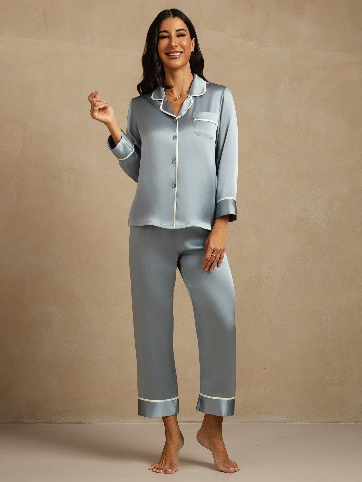 Ingrid | Striped Pyjama Set