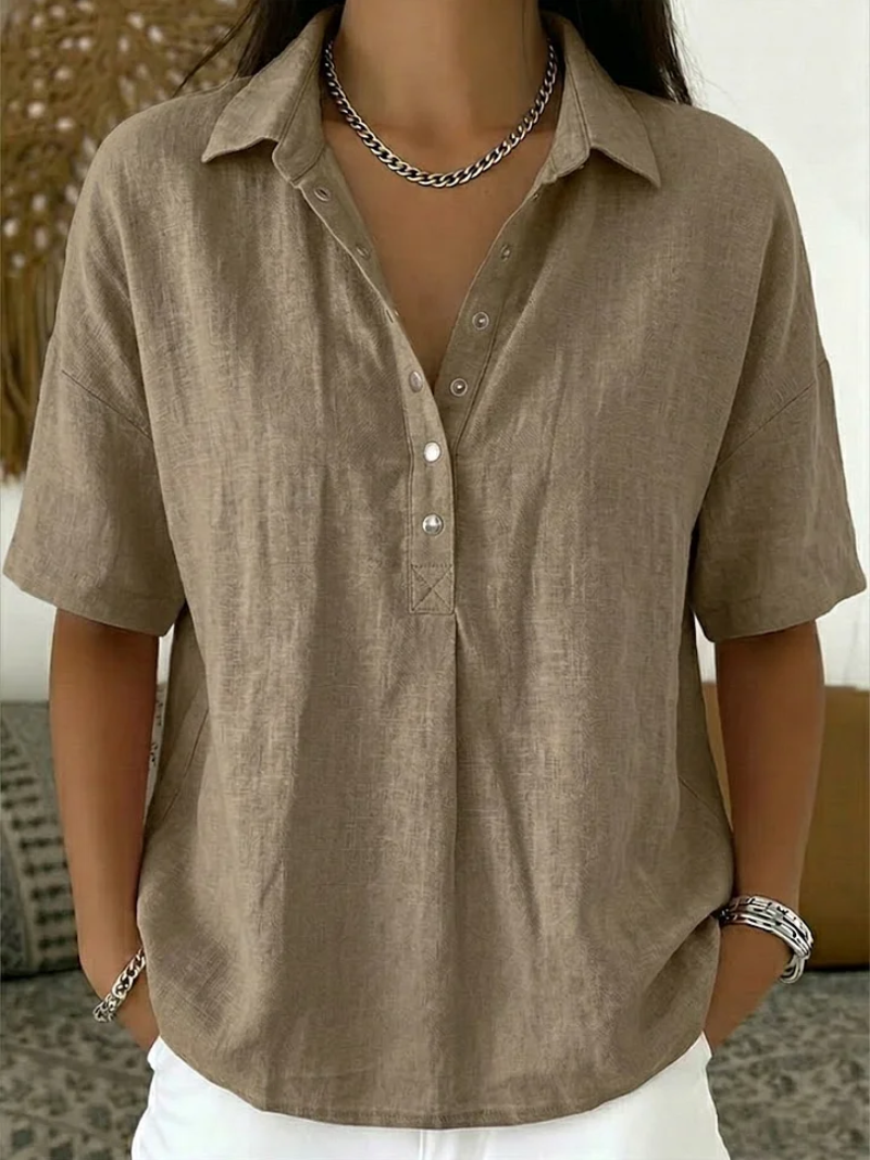 Tessa | V-Neck Blouse