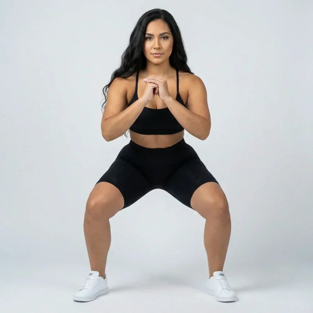 Jade | Classic Black Short Legging