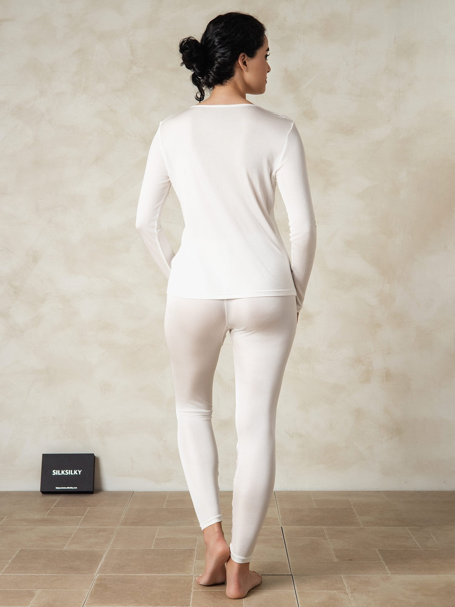 Kim | Silk Long Sleeve Top