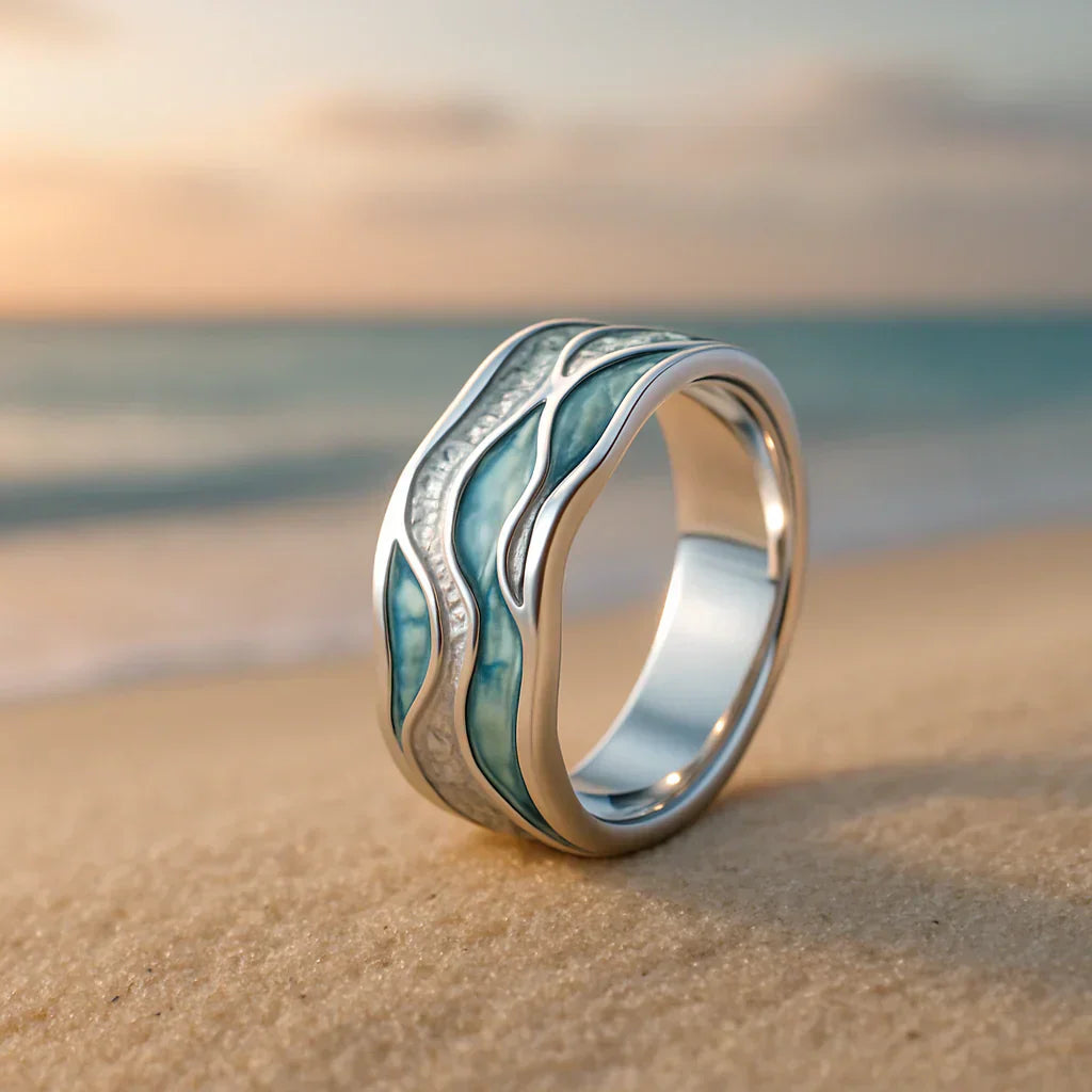 Lily | Turquoise Silver Ring
