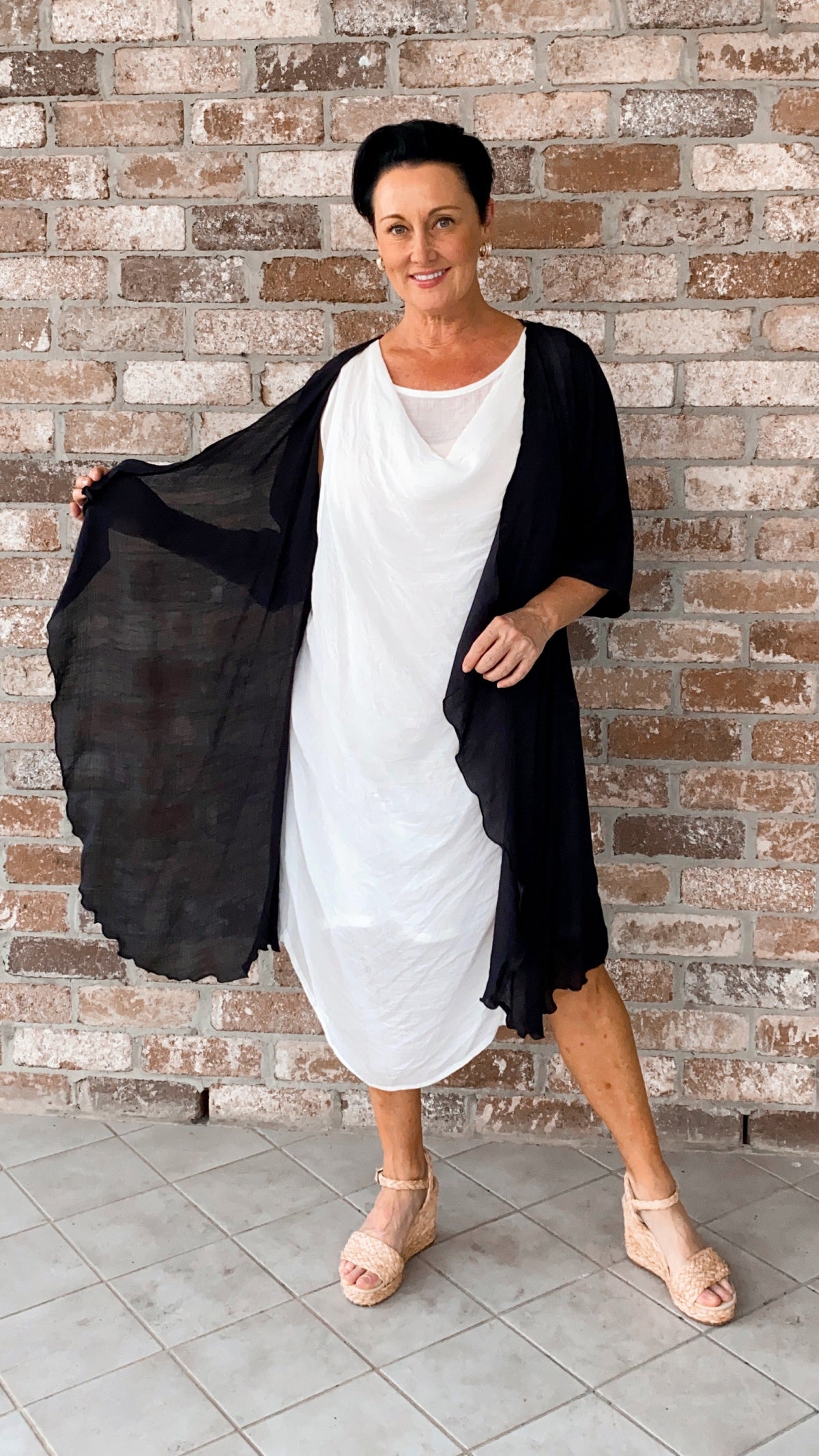 Luna | Athena Relaxed Midi Dress