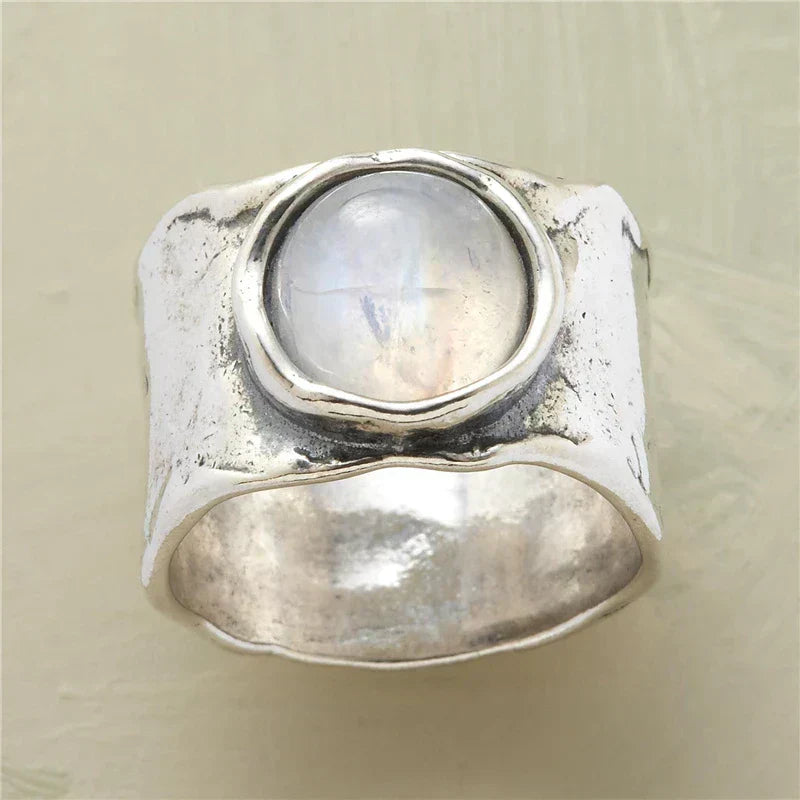 Freya | Moonstone Bohemian Ring