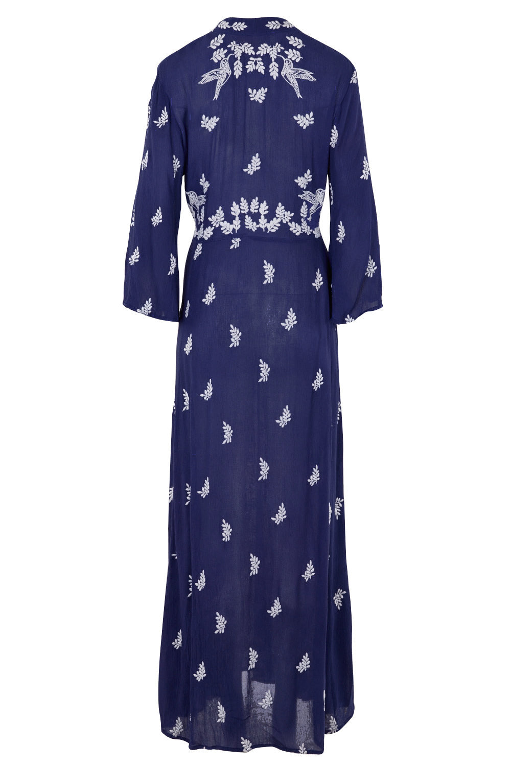 Dancing With Birds Dress - DeepBlue
