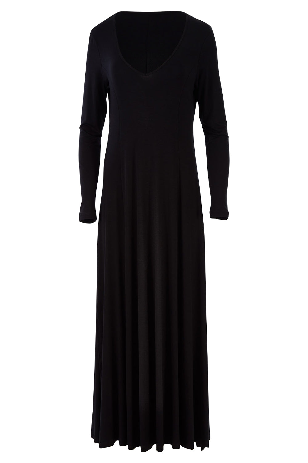 My Faithful Maxi Tee Dress - Black