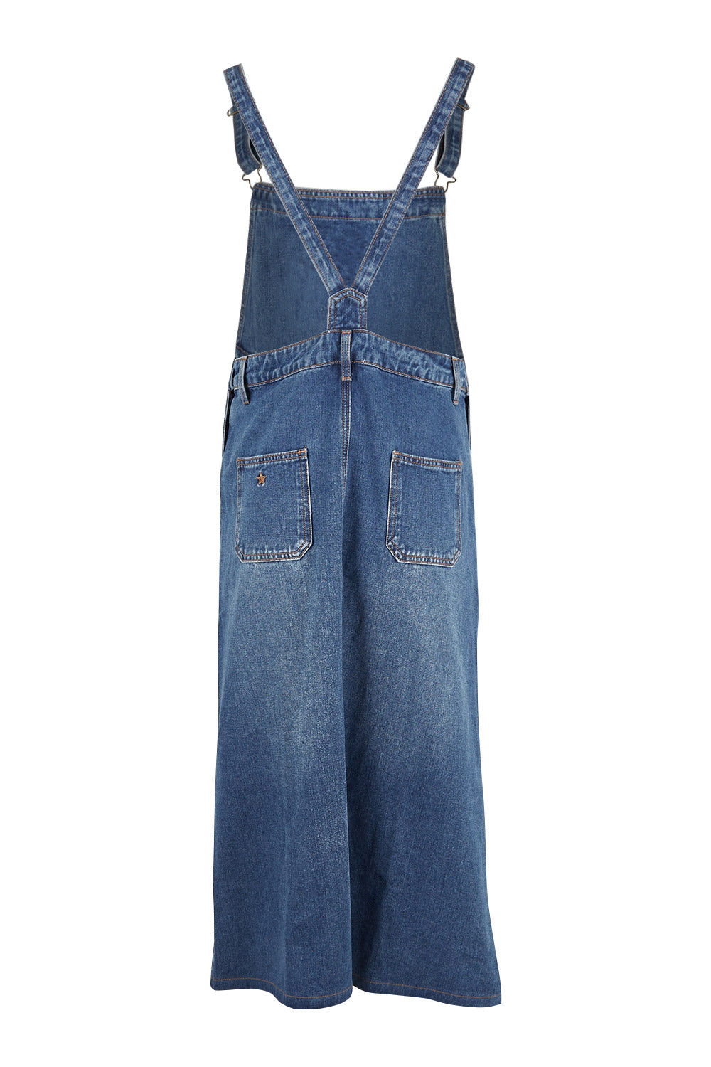 Overall Happiness Dress - Denim