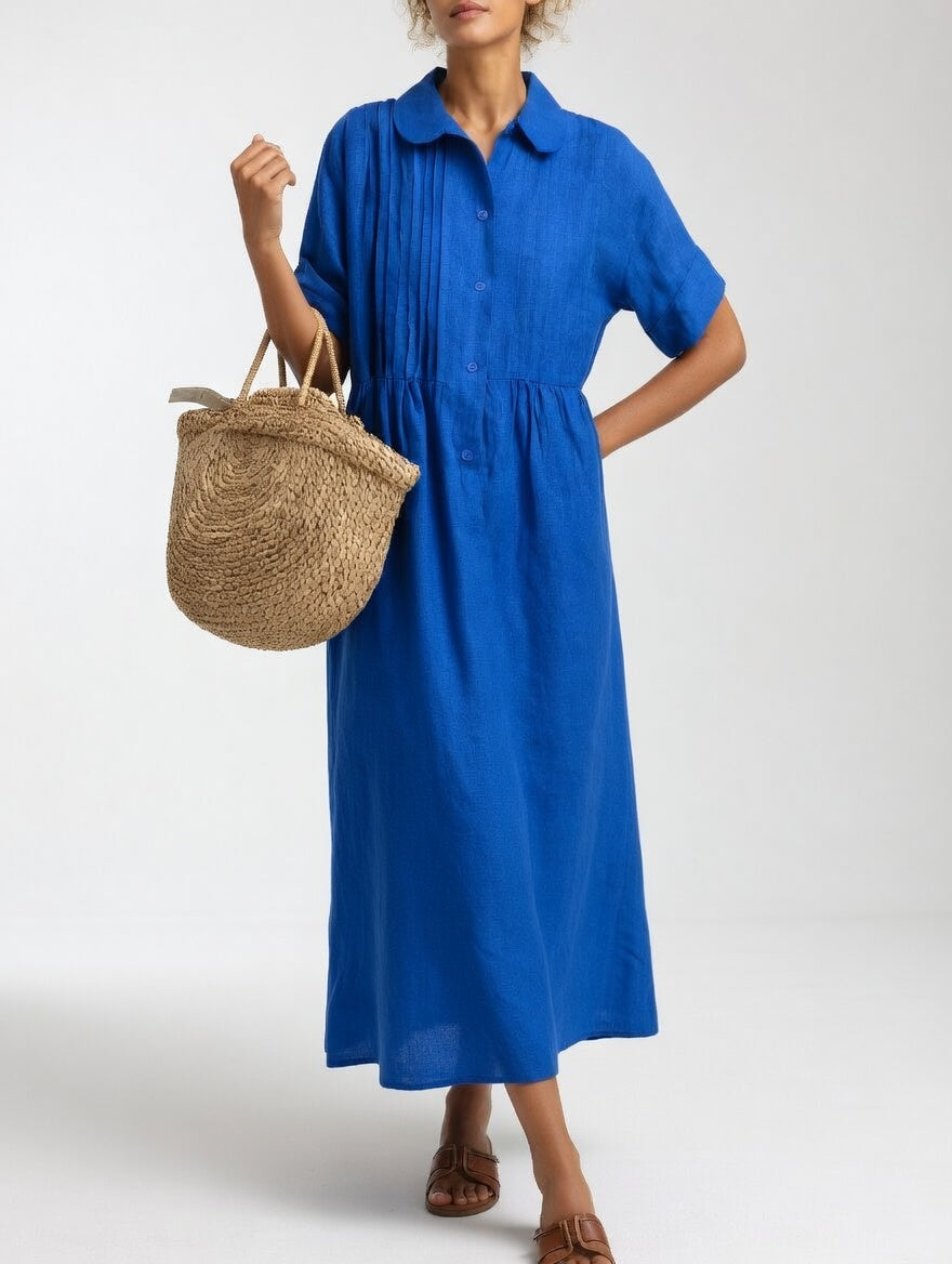 EVIE & BAY | LYSANDRA SUMMER SHIRT DRESS FOR WOMEN