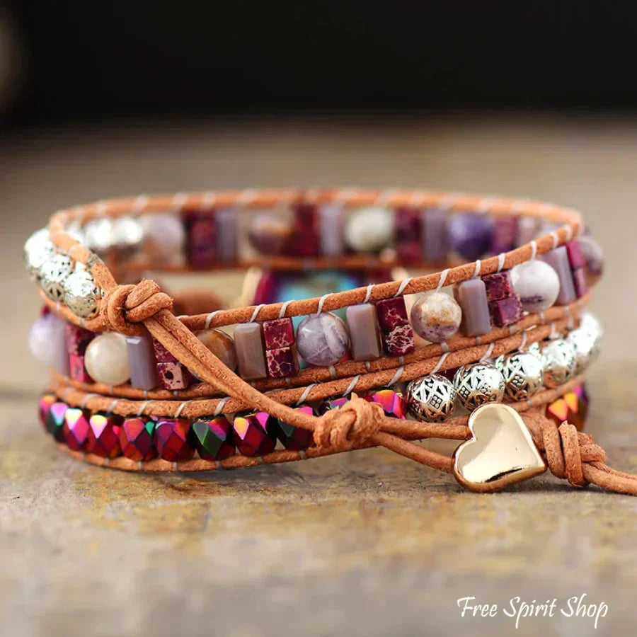 Val | Handmade Purple Goddess Wrap
