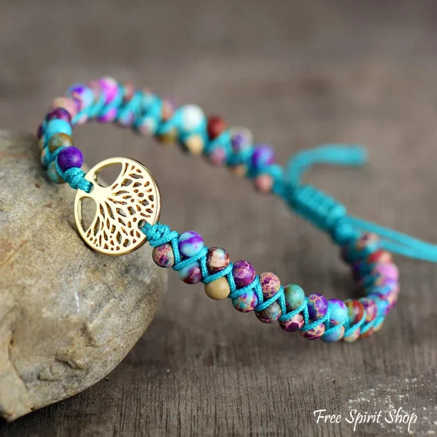 Jenna | Handmade Purple Jasper Tree of