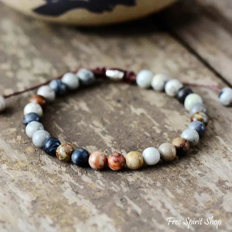 Karen | Semi-Precious Healing Jasper Stone Bead