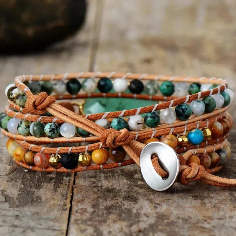 Alexa | Green Jade Jasper and Moss