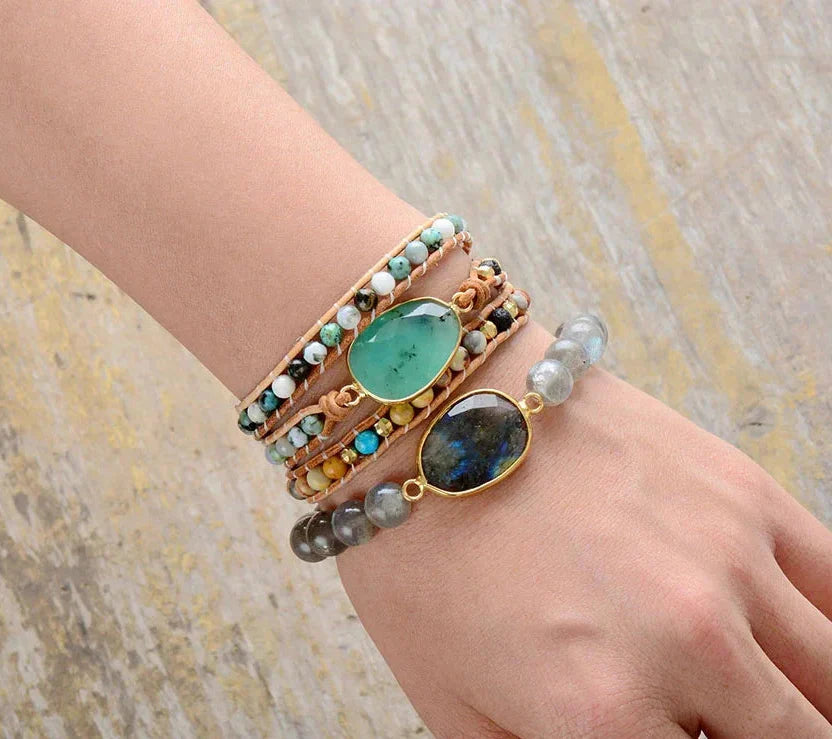 Alexa | Green Jade Jasper and Moss