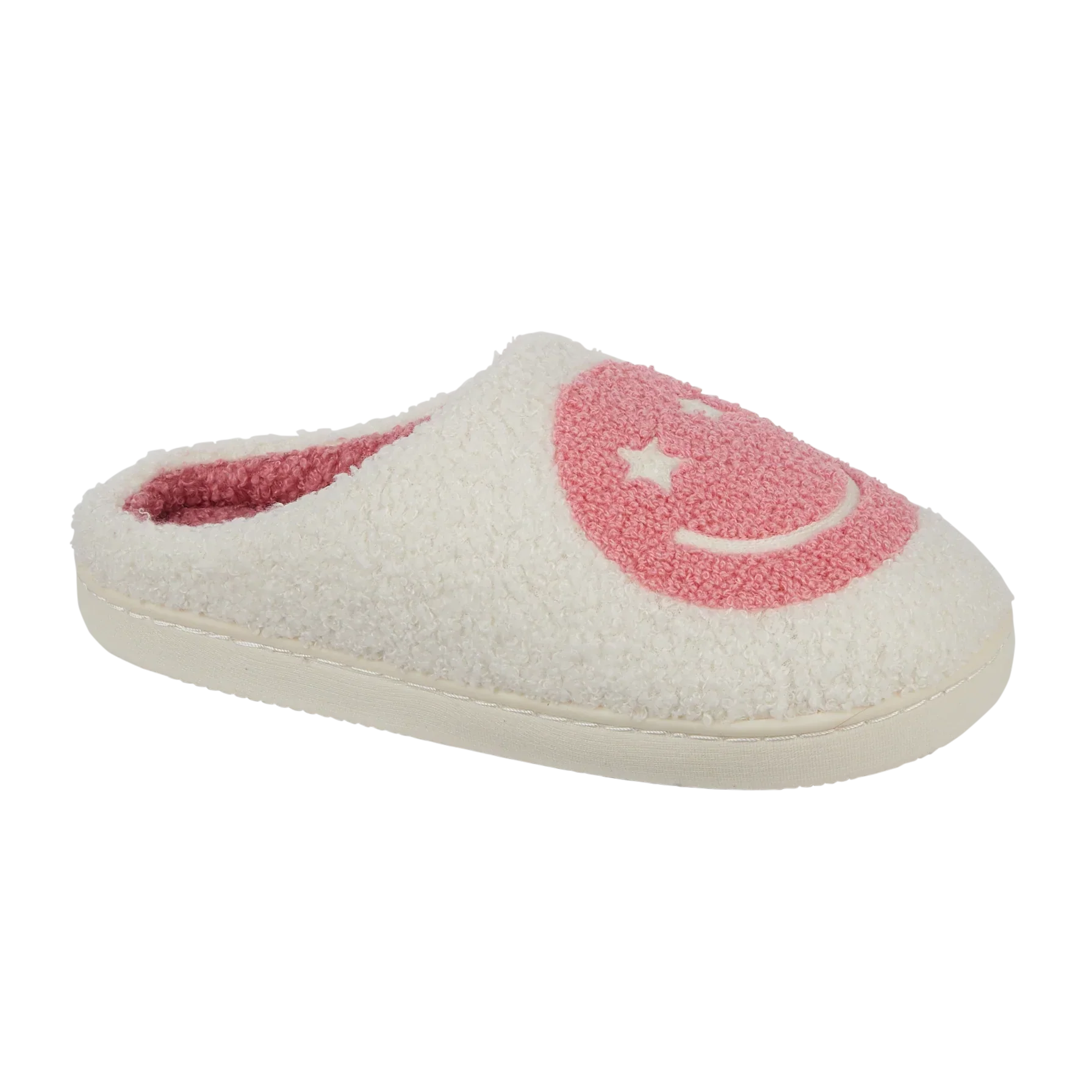 Aria | Cream Borg Mule Slippers