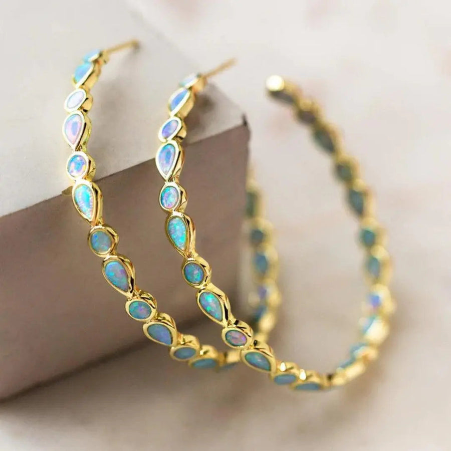 Aileen | Vintage Blue Pearl Gold