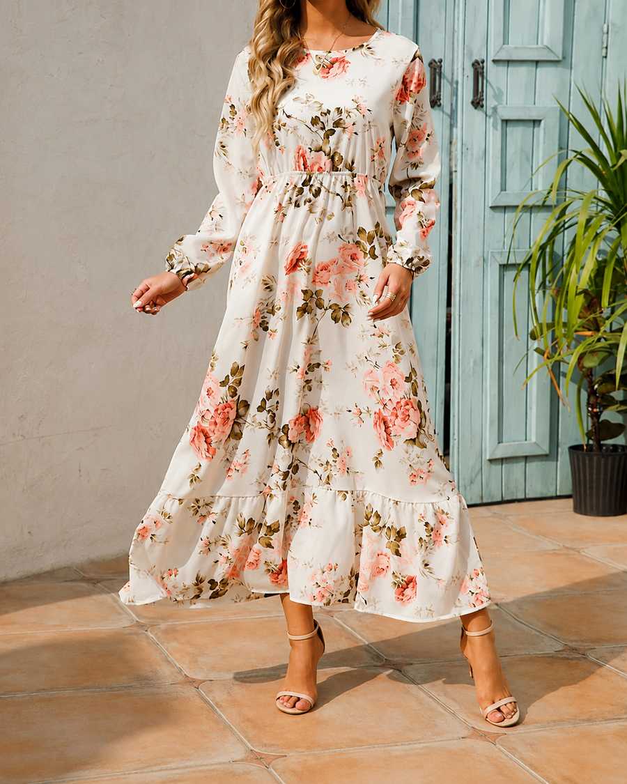 Arabella | Romantic Floral Maxi Dress