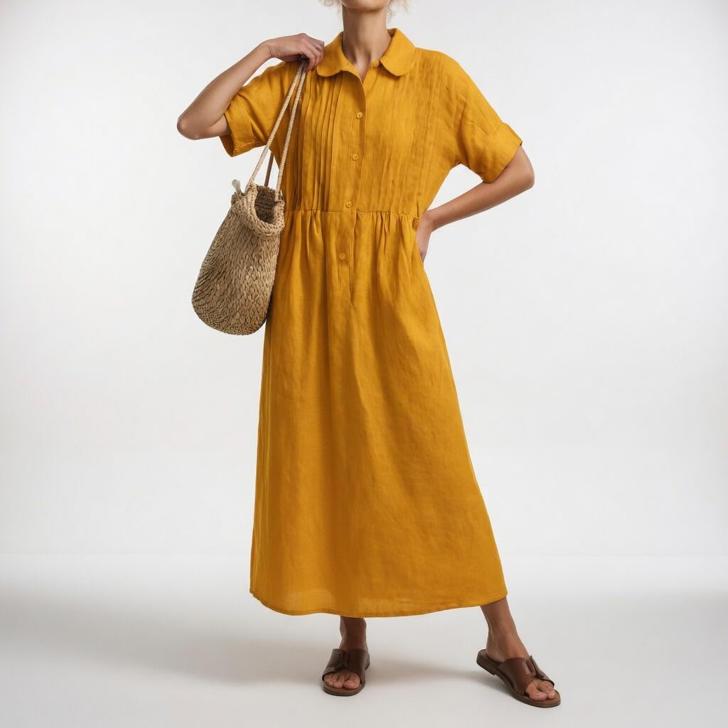 EVIE & BAY | LYSANDRA SUMMER SHIRT DRESS FOR WOMEN