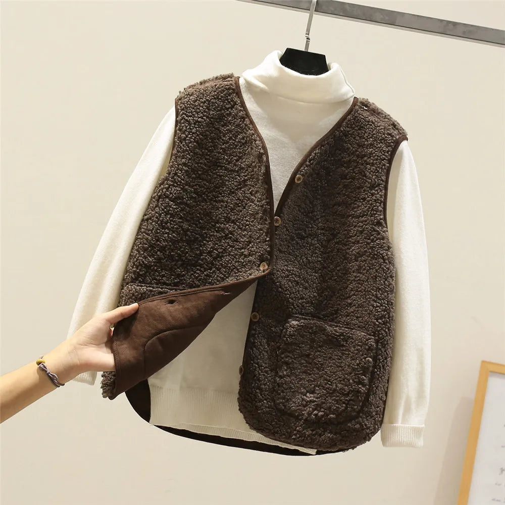 Faye | Luxe Fleece Vest