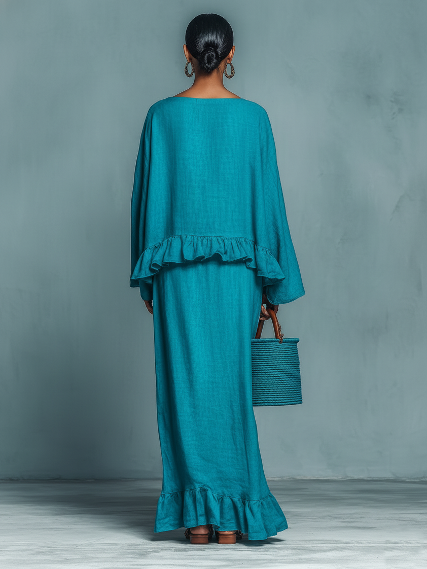 Lydia | Linen Blend Blouse Straight