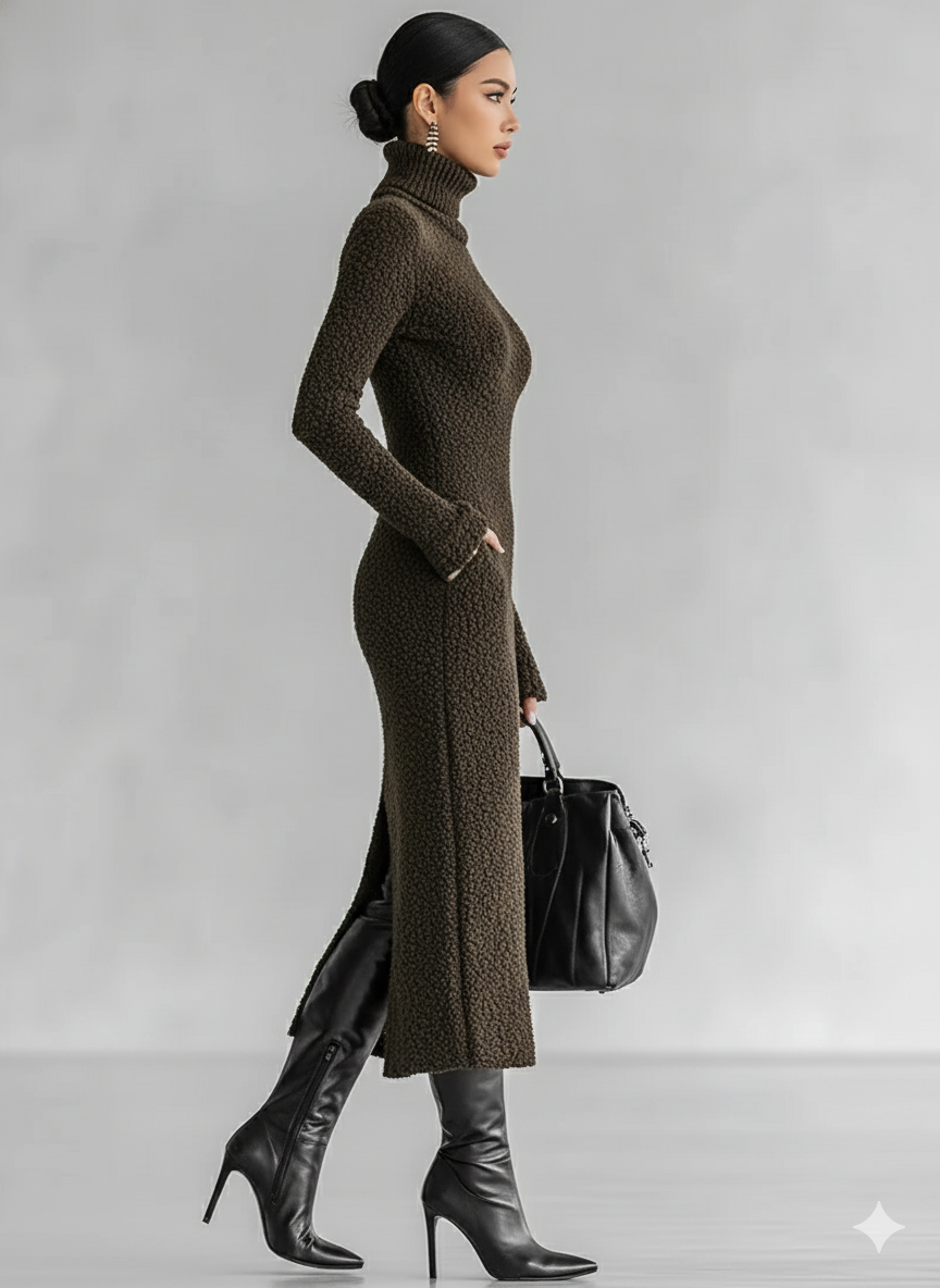 Bette | Slim Fit Plush Knitted