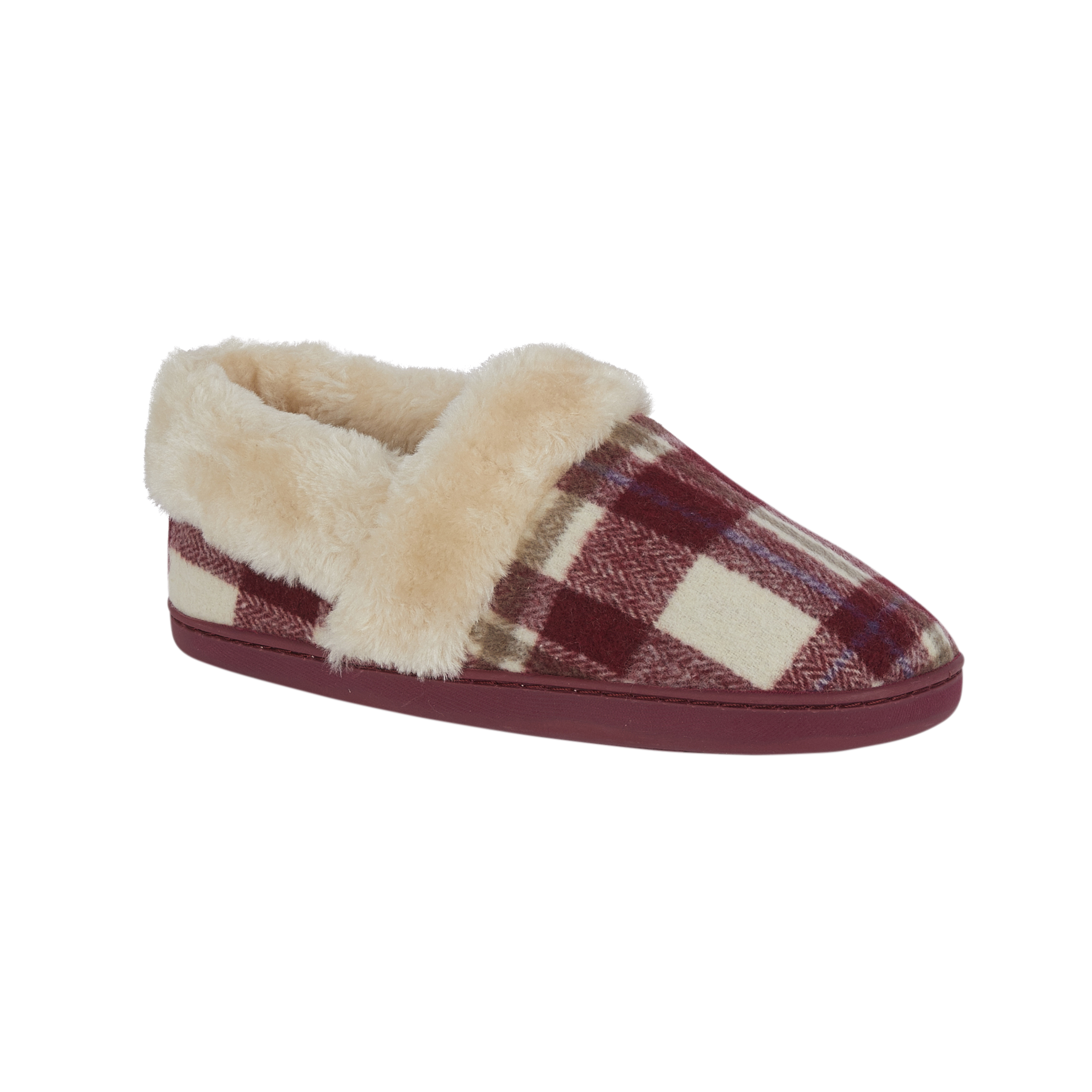Nell | Tartan Bootee Slippers