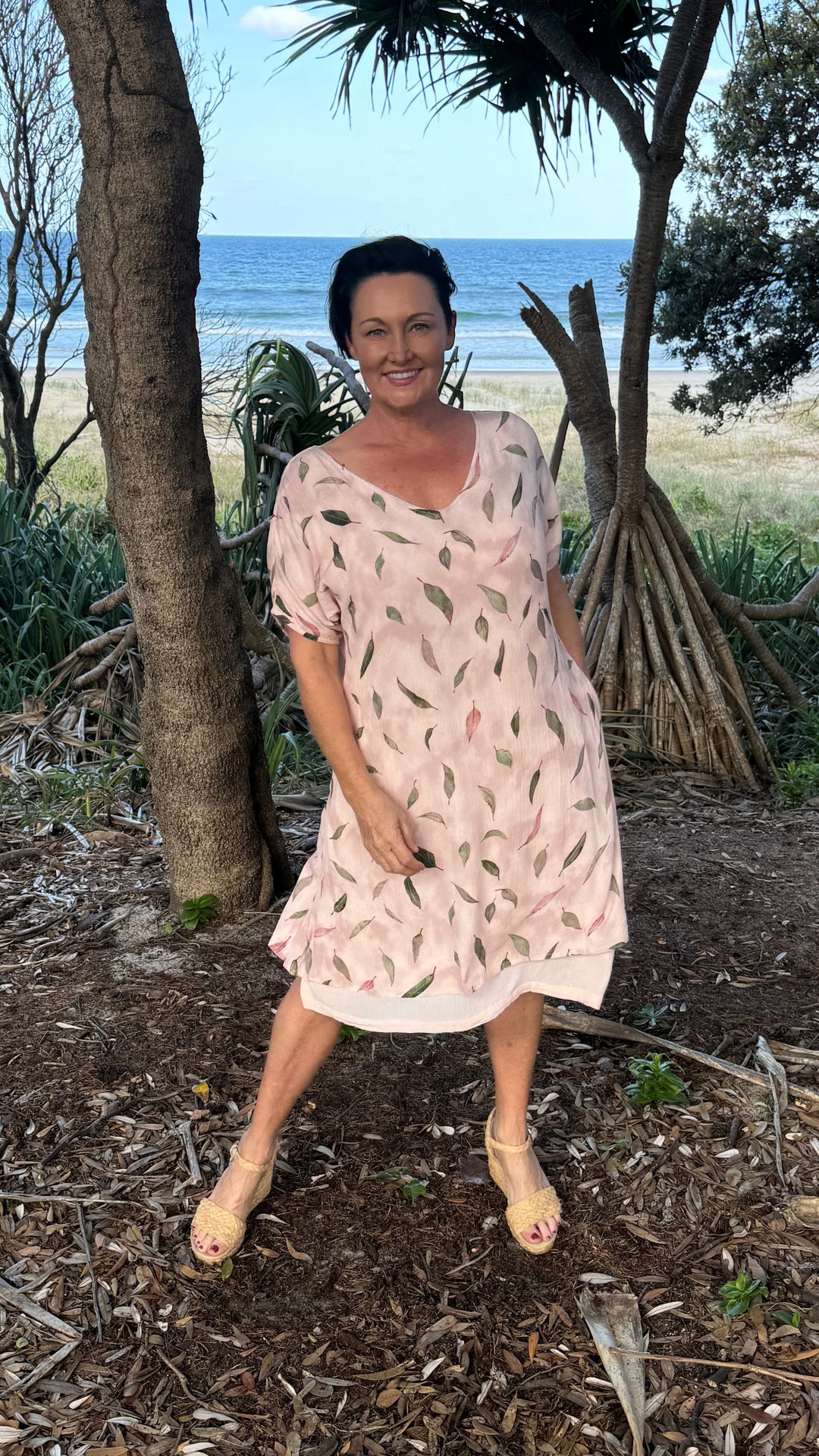 Diana | Penelope Flowy Midi Dress