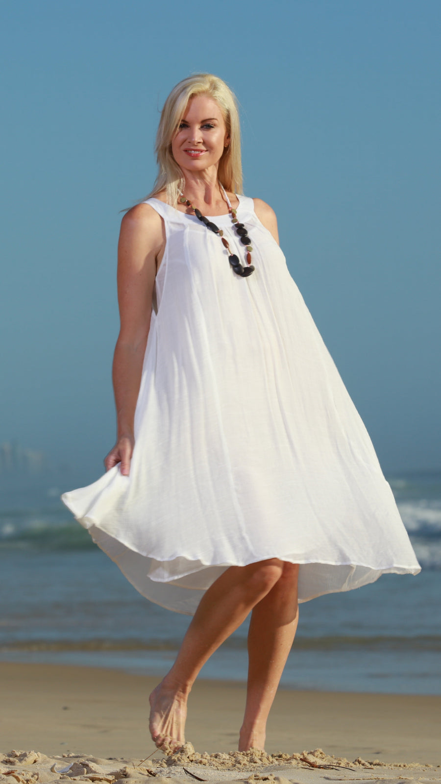 Dahlia | Paris Tie-Waist Dress