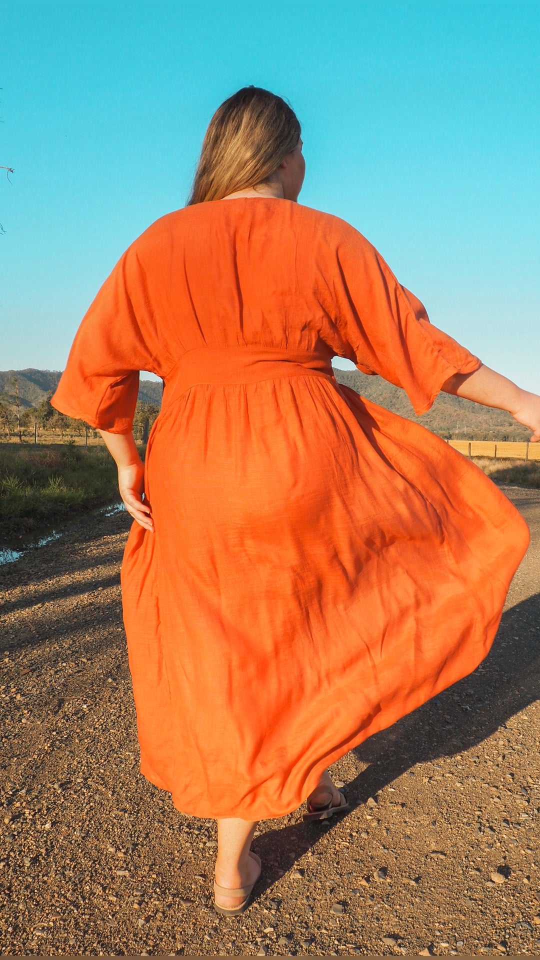 Grace | Goddess Wrap Midi Dress