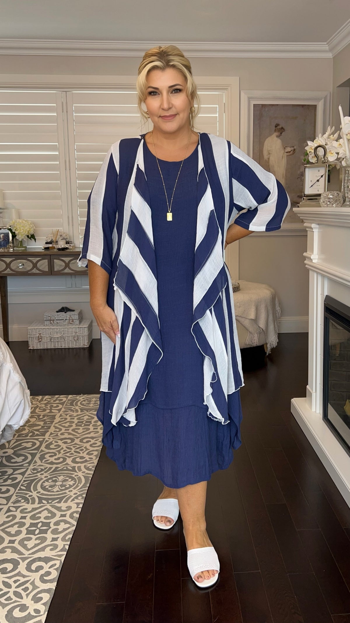 Imogen | Infinity Long Jacket Top