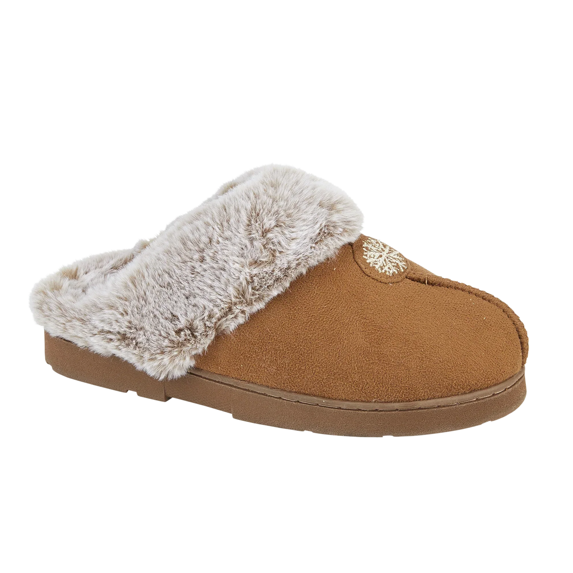 Sunny | Faux Fur Mule Slippers