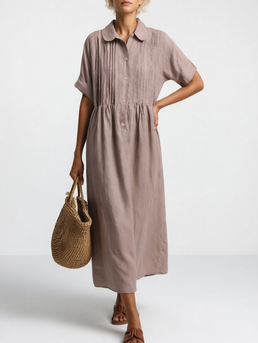 EVIE & BAY | LYSANDRA SUMMER SHIRT DRESS FOR WOMEN