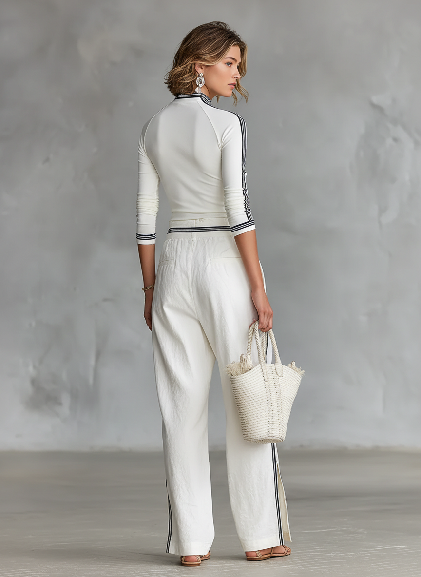 Mia | Sporty Tee Pants Set