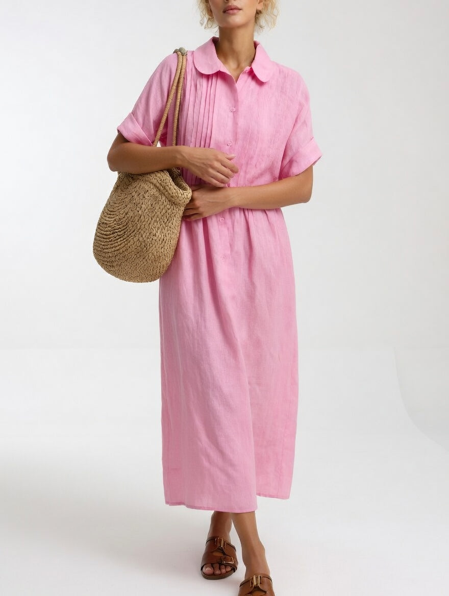 EVIE & BAY | LYSANDRA SUMMER SHIRT DRESS FOR WOMEN