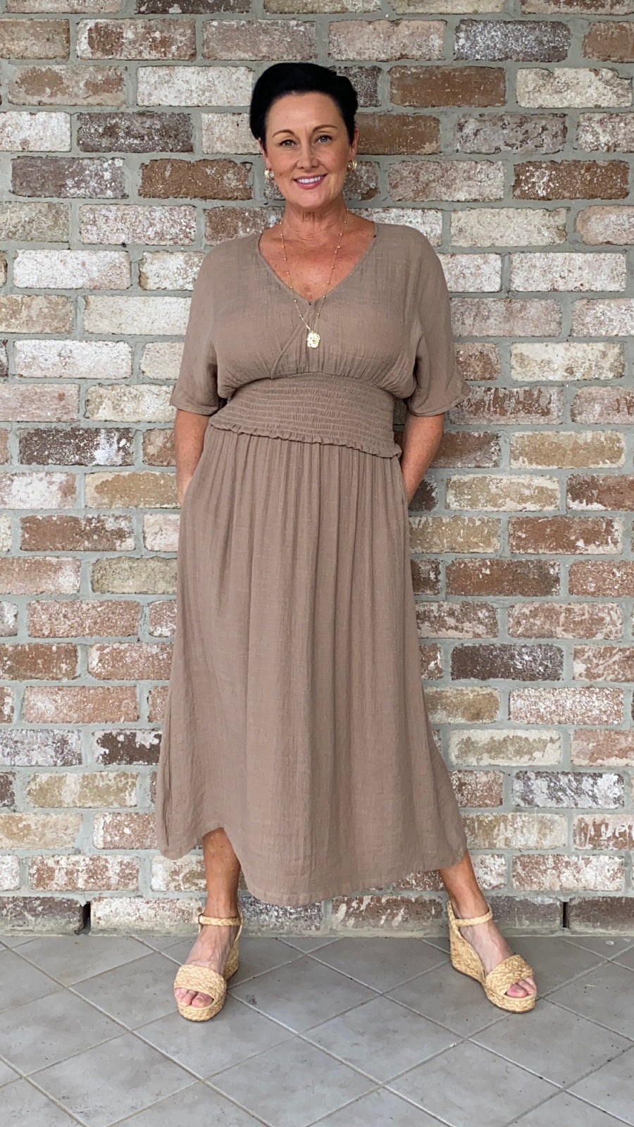 Penelope | Poppy Flowy Midi Dress