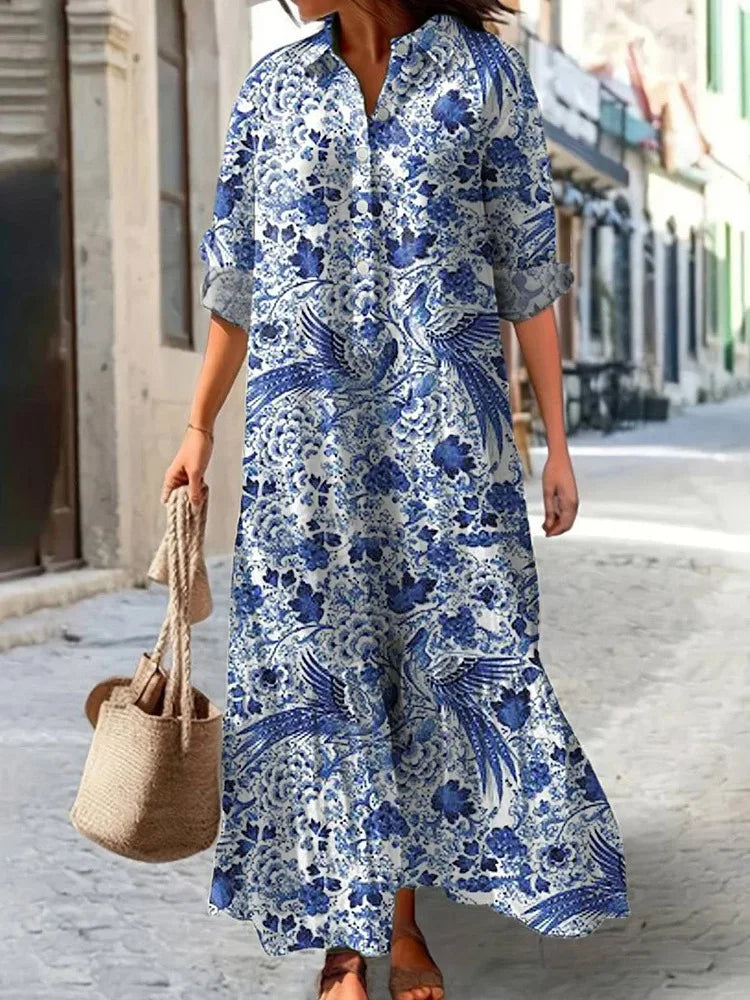 Celeste | Heritage Blossom Maxi Dress