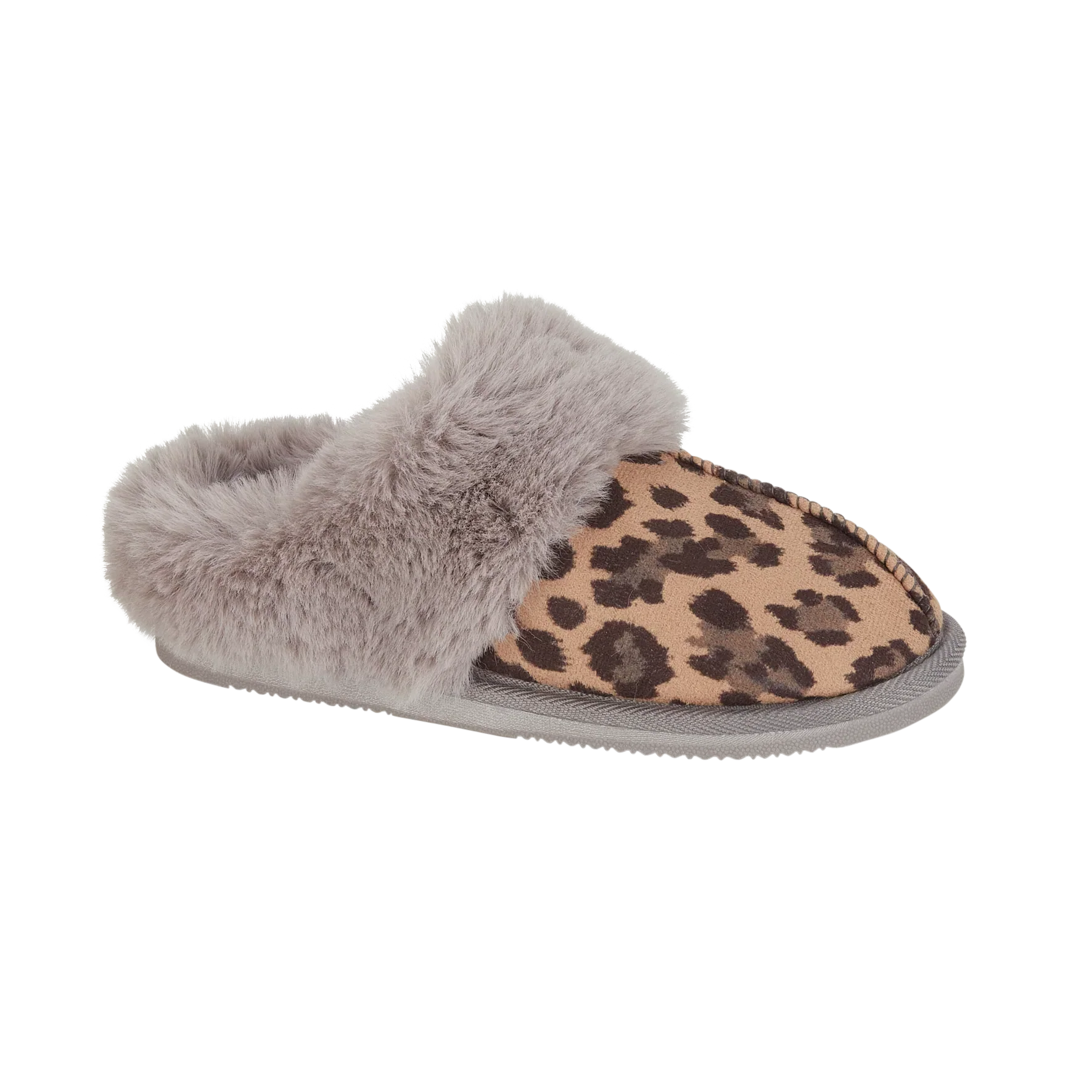 Delta | Faux Fur Mule Slippers
