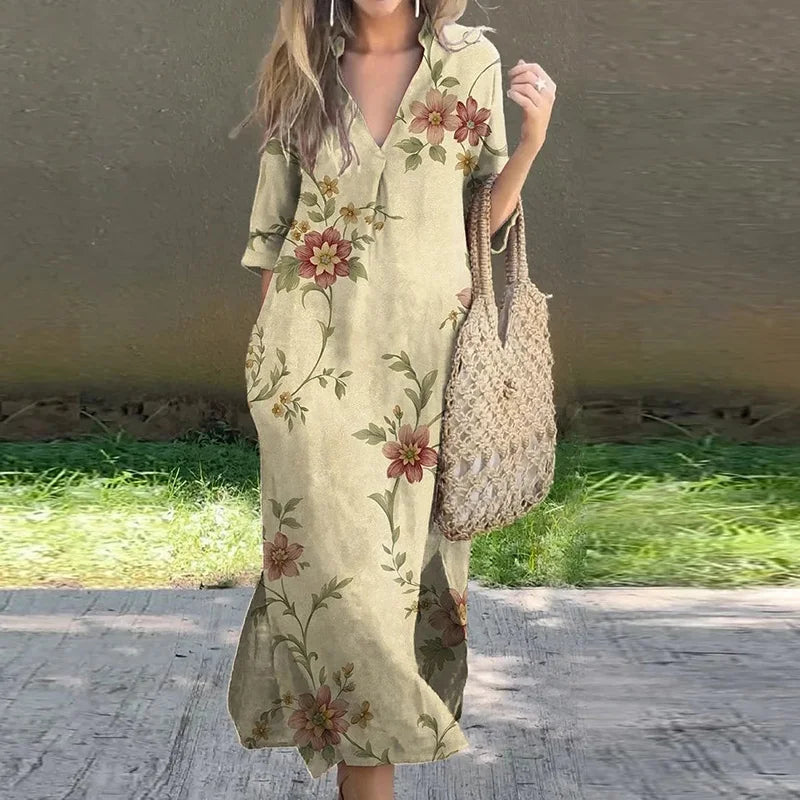 Daisy | Wildflower Meadow Maxi Dress