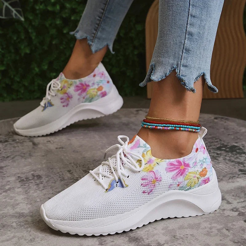 Nora | Print Platform Sneakers