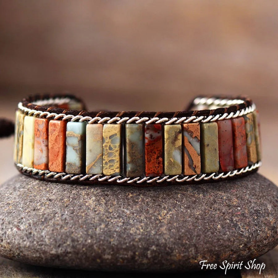 Ella | King Jasper & Silver Chain