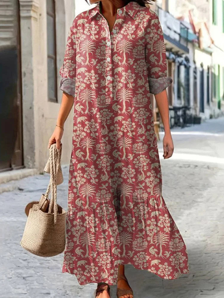 Ruby | Heritage Garden Maxi Dress