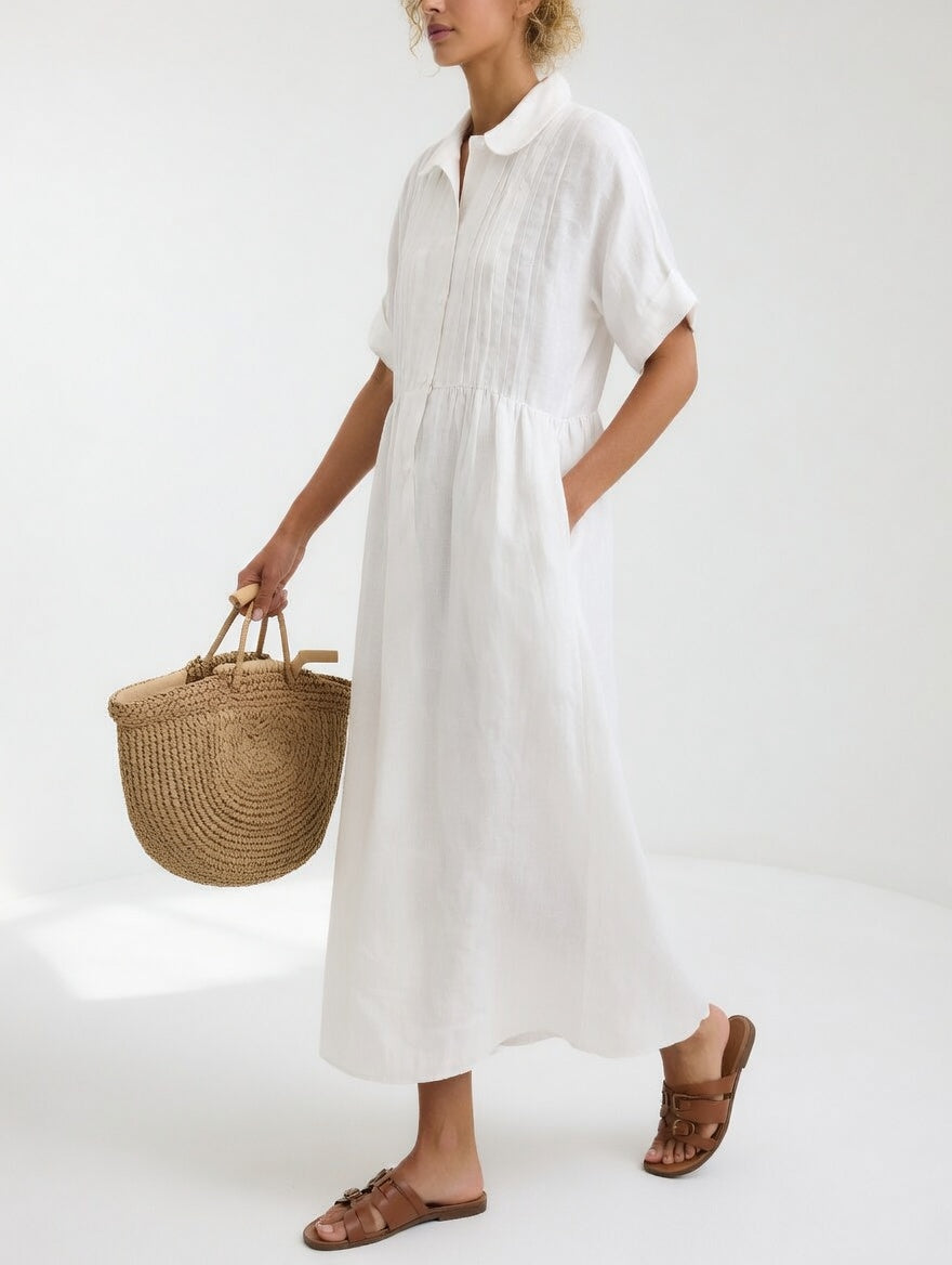 EVIE & BAY | LYSANDRA SUMMER SHIRT DRESS FOR WOMEN