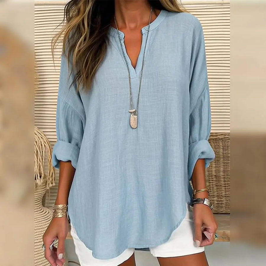 PENELOPE | Linen-look Blouse