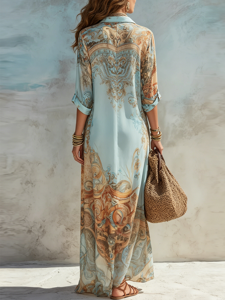 Cléo Kaftan Dress