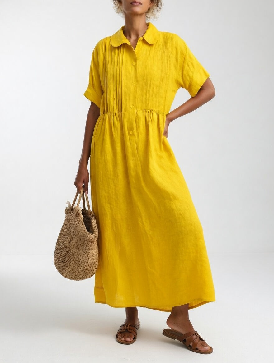 EVIE & BAY | LYSANDRA SUMMER SHIRT DRESS FOR WOMEN