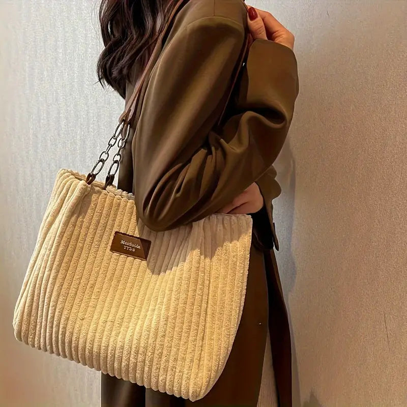 Orna | Corduroy Tote Bag