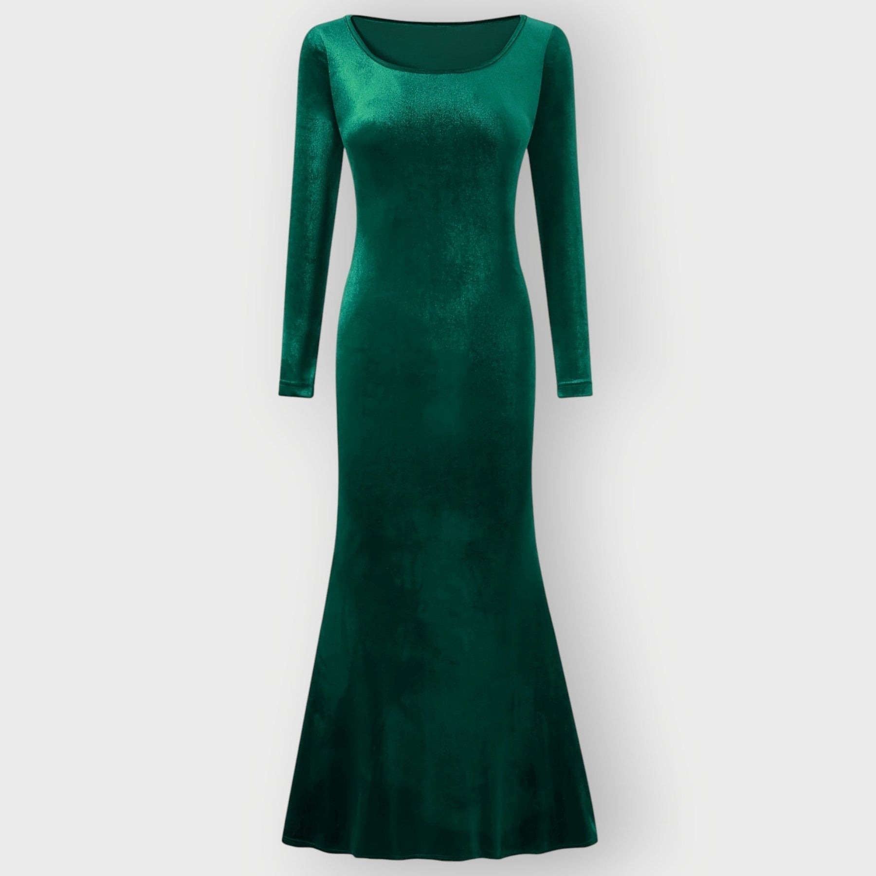 Kryenna | Luxe Evening Silhouette Velvet Gown